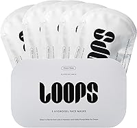 LOOPS Dream Sleep Nighttime Hydrogel Facial Mask - 5 pc — image 1