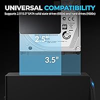 SABRENT USB-C Hard Drive Docking Station DS-UC1B — image 3