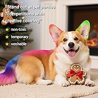 EFLY Temporary Hair Color Chalk for Kids (Red, Orange, Purple, Blue, Green, Gray) — image 8