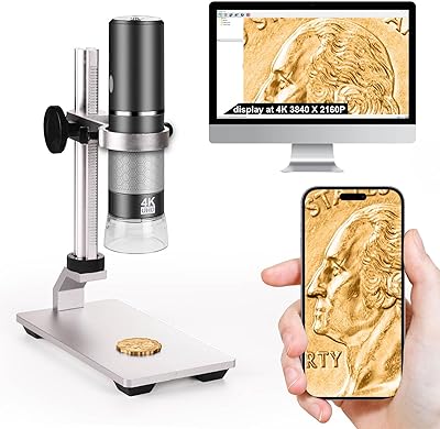 Ninyoon 4K Digital USB Microscope