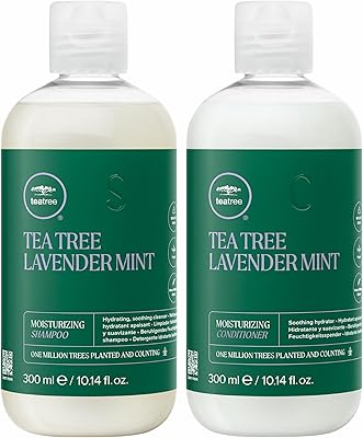 Tea Tree Lavender Mint Shampoo and Conditioner Set 10.14oz