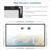 Yandood 70-inch Foldable Projector Screen — image 3