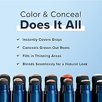 TRUHAIR Color & Conceal Waterproof Root Touch Up Hair Color - White — image 2