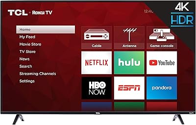 TCL 55S425 55-inch 4K Smart LED Roku TV