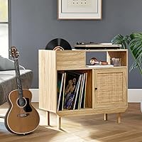 affeivul Turntable Stand Record Player Cabinet — image 8