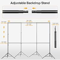 GLOSHOOTING 10x10ft Backdrop Stand Kit — image 2