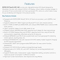Waveshare ESP32-S3 1.69inch Touch Display Development Board — image 4