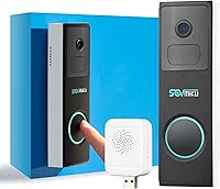 Sovmiku D2A Alexa Home Surveillance Battery Video Doorbell — image 1