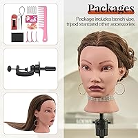 Neverland Beauty & Health 20″ Mannequin Head with 100% Human Hair — image 7