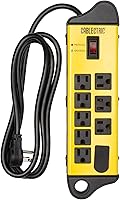 Cablectric Heavy Duty Power Strip Surge Protector 8 Outlets 6 ft Extension Cord — image 1