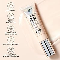 IT Cosmetics CC+ Nude Glow Foundation, Medium Coverage, SPF 40, 1.08 fl oz — image 8
