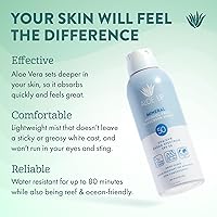 Aloe Up Continuous Mineral Sunscreen Spray SPF 50 - 4.5oz — image 2