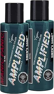 MANIC PANIC Siren's Song Hair Color - Amplified - Neon Blue Green - 4oz Review