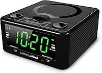 HANNLOMAX HX-300CD CD Player with FM Radio and Dual Alarm Clock — image 4