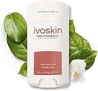 IVOSKIN Aluminum-Free Natural Deodorant Sandalwood & Musk 1.76oz — image 1