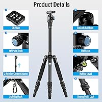 Sirui Traveler 5C Carbon Fiber Tripod — image 2