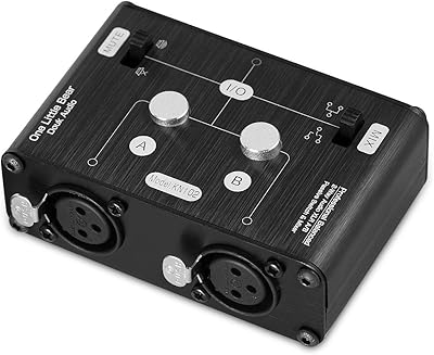 Douk Audio KN102 2-IN-1-OUT XLR Switcher