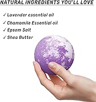 New Miuz Deep Sleep Bath Bombs Lavender Chamomile — image 7