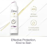 Dove Advanced Care Dry Spray Antiperspirant Deodorant Caring Coconut 3.8oz — image 5