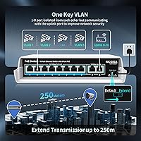 NICGIGA 10-Port Outdoor PoE Switch — image 5