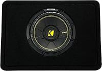 Kicker TCWC104 CompC 10″ Subwoofer in Thin Profile Enclosure 4-Ohm — image 4