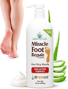 Miracle of Aloe Miracle Foot Repair Cream 32oz Review
