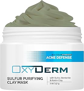 OxyDerm Sulfur Purifying Clay Mask Review