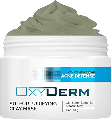 OxyDerm Sulfur Purifying Clay Mask