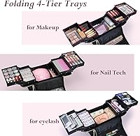 Yueieoun Large Travel Makeup Train Case — image 2