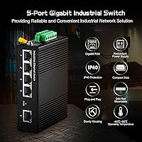 Binardat 5-Port Gigabit Industrial Ethernet Switch — image 2
