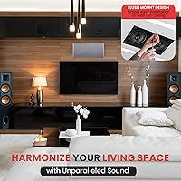 Pyle PDIWCS56 In-Wall/In-Ceiling Dual 5.25″ Center Channel Speaker — image 6