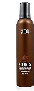 Surface Hair Curls Firm Styling Mousse 8oz Review