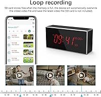 Wyfijwia H8-514 Camera Clock 1080P Wireless with Night Vision — image 5