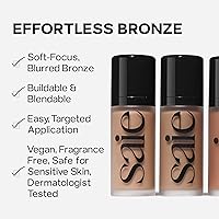 Saie Dew Bronze Hydrating Liquid Bronzer Stick - Sand (0.4 oz) — image 5