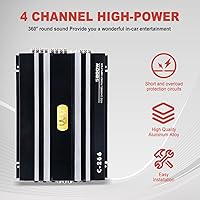 YaeCCC C-266 4 Channel Car Amplifier — image 2