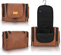 MIRASON Travel Toiletry Bag - Brown — image 3