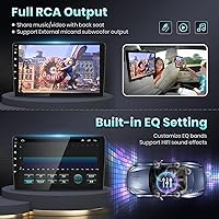 Podofo Car Stereo for Honda Civic 2006-2011, 10.1″ Touch Screen, Wireless CarPlay, Android Auto, GPS — image 6