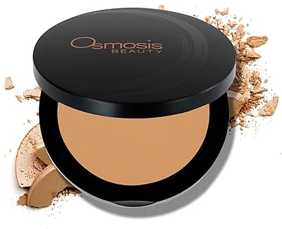 Osmosis Mineral Pressed Base Foundation, Medium to Full Coverage, Matte Finish