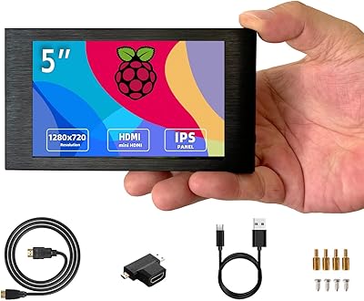 VIEWMEI 5-inch IPS Small HDMI Monitor 1280x720