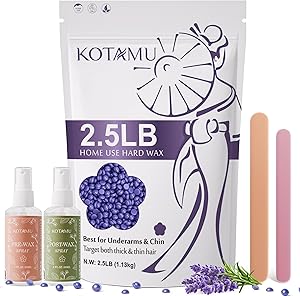 KOTAMU Wax Beads for Hair Removal 2.5lb Review