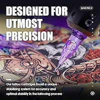 Mast Tattoo Pro2 Needles Cartridges #10 Bugpin 50 Count Mixed Round Liner Sizes — image 4