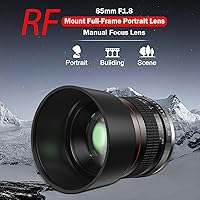 BENOISON 85mm f1.8 Manual Focus Lens for Canon EF Mount — image 2