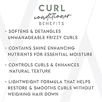 ALURAM Curl Conditioner Coconut Water Infused 10.5oz — image 3