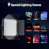 Pixel K80 RGB Video Light Panel — image 3