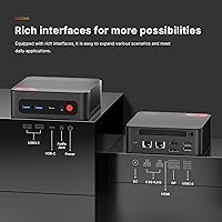 BOSGAME Mini PC P4 Plus, AMD Ryzen 7 5825U, 32GB RAM, 1TB SSD — image 6