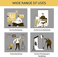 Kate 10x10ft Dark Backdrop Photography Background — image 5