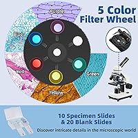 Fitense 40X-2000X Monocular Microscope — image 3