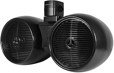 Rockville DWB80B Dual 8″ Marine Wakeboard Tower Speakers