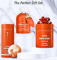 New Miuz Natural Detox Citrus Bubble Bath — image 5