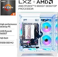 LXZ Desktop PC Ryzen 5 5600GT 16GB RAM 512GB SSD — image 2